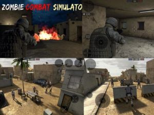 Zombie Combat simulator android hra