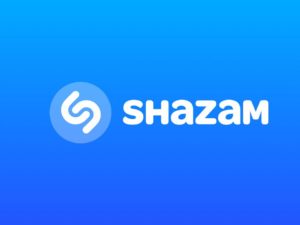 Shazam aplikace