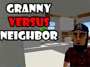 Android logická hra Granny versus neighbor