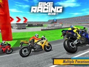 Android závodní hra Bike Racing 2019