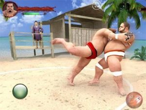 Android akční hra Sumo Wrestling 2019: na mobil