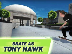 Android sportovní hra Tony Hawk