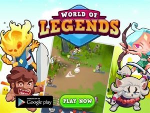 World of Legends MMORPG na mobil