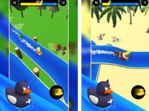 Android hra Duck Race