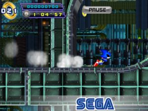 Android hra Sonic The Hedgehog 4 Episode II