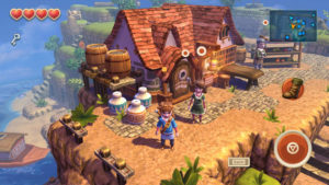 Hra na mobil Oceanhorn