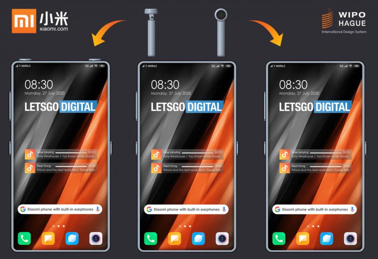 Xiaomi patent sluchátka 