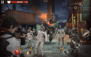 Hra na mobil ZOMBIE SHOOTING SURVIVAL