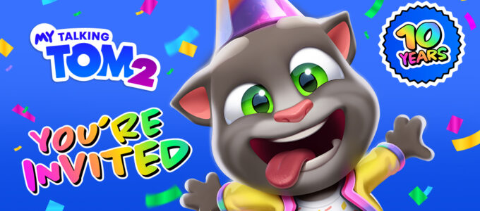 10. výročí My Talking Tom: Připravte se na oslavu a spoustu dárků