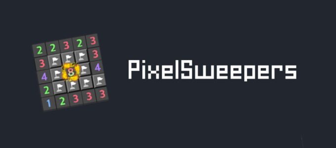 "Cogoo představuje novou mobilní hru Pixel Sweepers, modernizovanou verzi klasické hry Minesweeper"