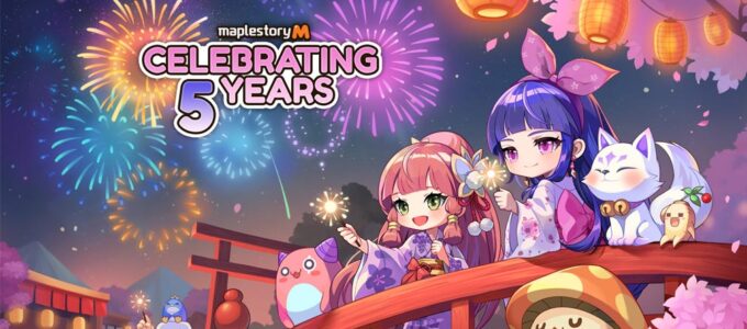 MapleStory M oslavuje 5. výročí s novým eventem a povoláním Kanna