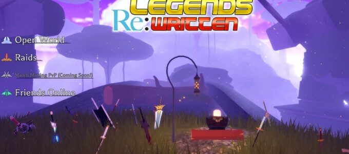 "Seznam všech funkčních kódů pro hru Legends ReWritten"