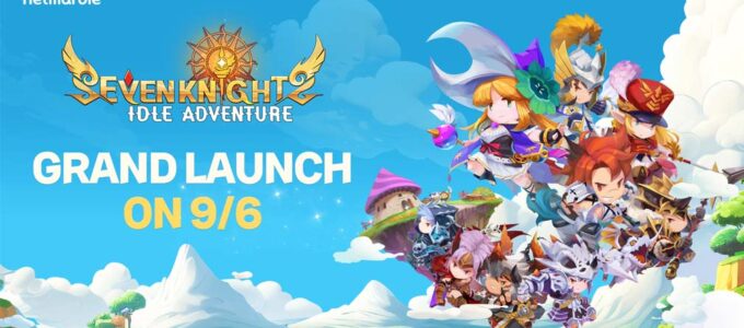 Seven Knights Idle Adventure získává oficiální datum vydání: 6. září! Předregistrujte se a získejte exkluzivní odměny!