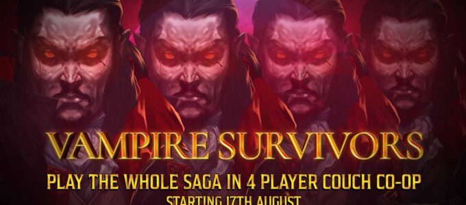 Vampire Survivors: Nový update umožňuje hraní ve více hráčích a přináší DLC pro Nintendo Switch