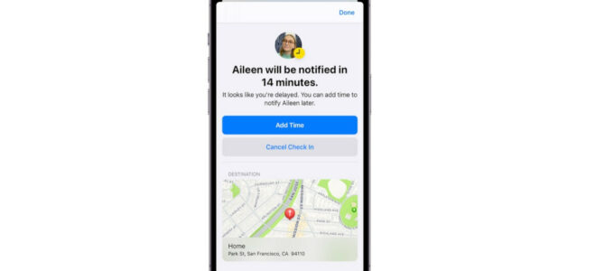Nová funkce Check In v iOS 17 bude upozorňovat blízké, když dorazíte nebo jste zpožděni