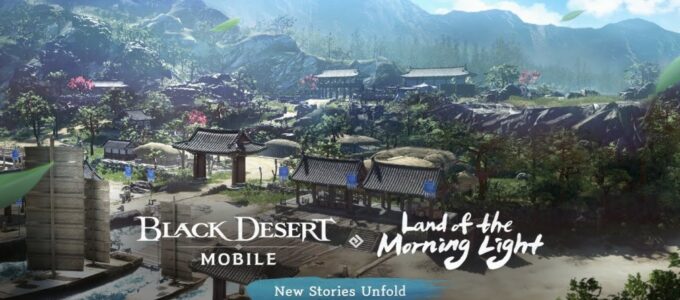 "Pearl Abyss vydává expanzi Země ranního světla pro Black Desert Mobile inspirovanou Koreou"