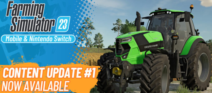 Farming Simulator 2023 představuje novou aktualizaci pro mobilní a Switch verze