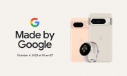 Google představuje novou řadu telefonů Pixel 8, Pixel Watch 2 a Android 14 na svém keynote