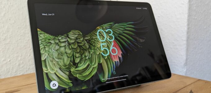 "Nový update Pixel Tablet naznačuje příchod užitečné funkce z Nest Hub Max"