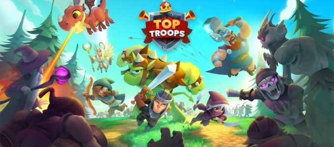 "Top Troops: Nová hra od Zyngy kombinuje strategii, RPG prvky a merge mechaniky"