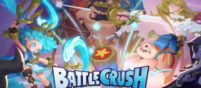 "Zahrajte si s přáteli nový mix MOBA a battle royale - Battle Crush!"