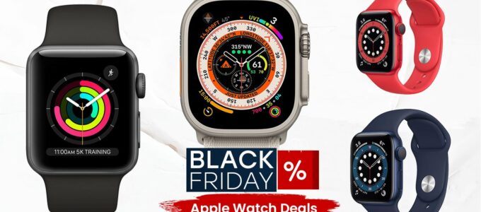 Black Friday: nejlepší nabídky na Apple Watch v jednom místě