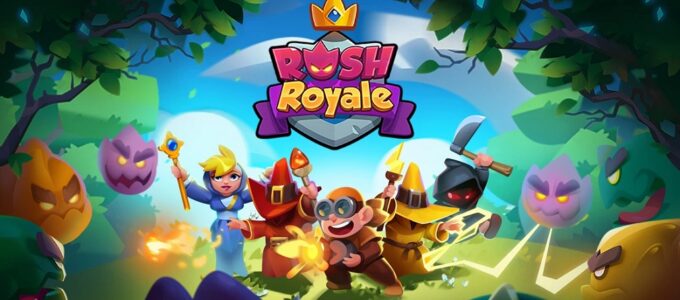 Rush Royale: Sjednocuj, bojuj a vylepšuj v této návykové hře!