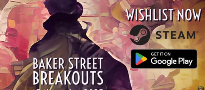 Vychází Baker Street Breakouts: Sherlockův dobrodružný únikový příběh pro Sherlock Holmes fanoušky!