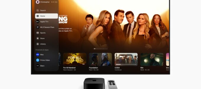 Apple TV dostává úplný redesign pro jednodušší procházení a sledování oblíbených seriálů a filmů.