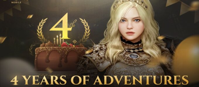 Black Desert Mobile oslavuje čtvrté narozeniny s celou řadou akcí a událostí