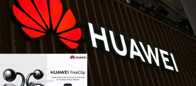 Huawei představuje nové bezdrátové sluchátka FreeClip: únik reklamních materiálů