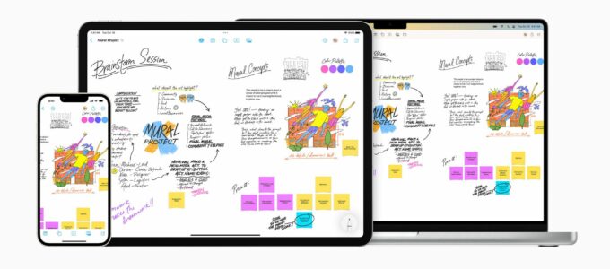 Nový nástroj Apple Freeform: Vše, co potřebujete vědět o této spolupracující a mapovací aplikaci pro brainstorming