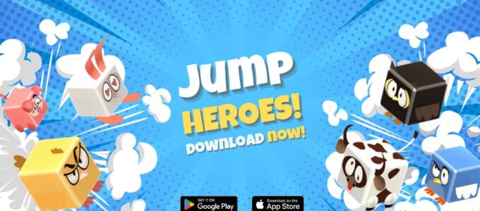 Radikate představuje oficiální spuštění Jump Heroes - hypercasual arkádová hra plná výzev pro tvé reflexy.