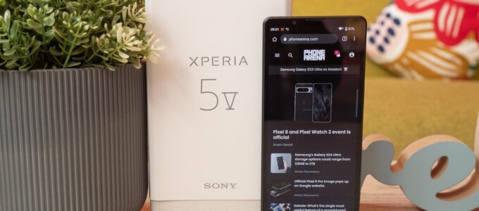 Xperia 5 V – první telefon od Sony s aktualizací na Android 14 v roce 2024