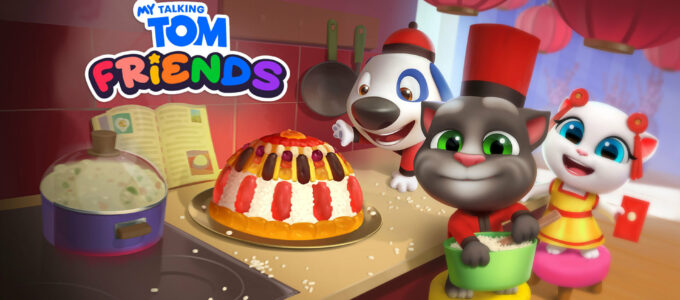 Hra Talking Tom & Friends slaví Lunární Nový rok v dlouho očekávané aktualizaci!