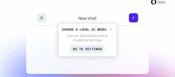 Opera nabízí unikátní experimentální funkci spojenou s umělou inteligencí