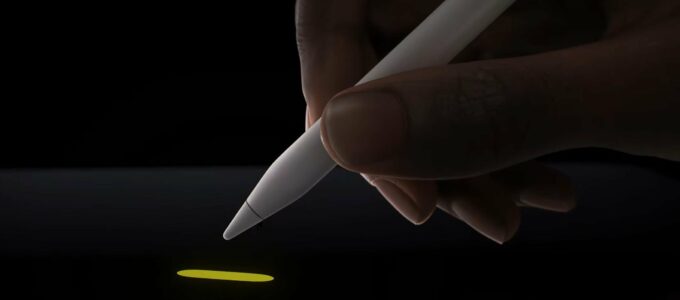 Nový Apple Pencil Pro: nové gesta a hmatová odezva