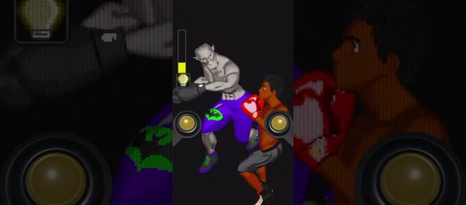 Omega Knockout: Retro boxerská hra s 16bitovou grafikou