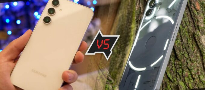 Samsung Galaxy S23 FE vs. Nothing Phone 2: Duel levných vlajkových lodí