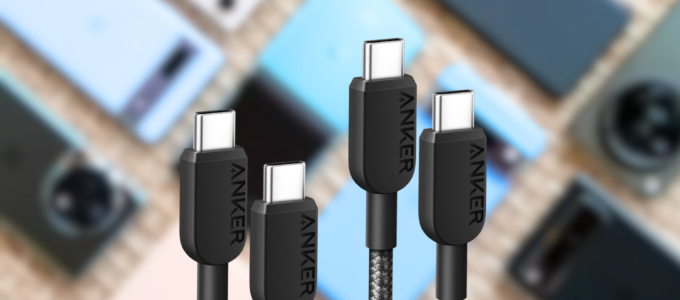 Score Anker's 2 pack USB-C kabelů se slevou 40% na nejnížší cenu v historii