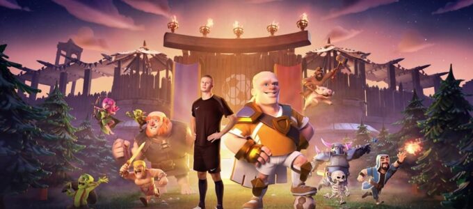 Špičkoví fotbalisté se postavili Erlingu Halandovi v Clash of Clans