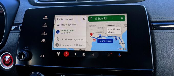 Rychlá oprava problémů Android Auto způsobených beta verzí Map Google
