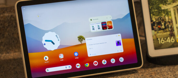 Android 15 přináší spořič obrazovky "Landroid" na Pixel Tablet