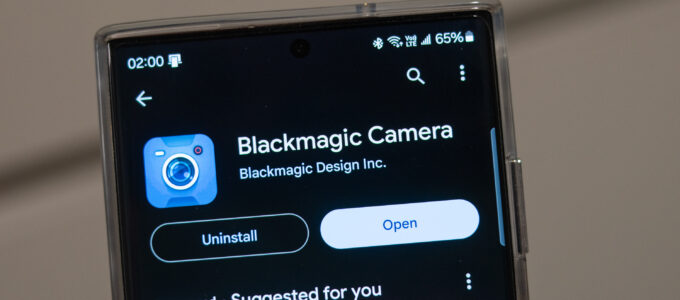 Aplikace Blackmagic Camera je nyní dostupná na více Androidy