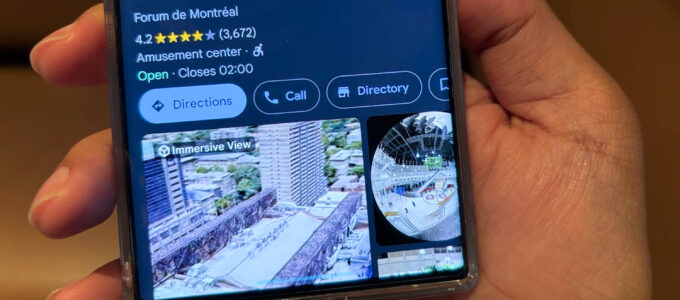Google Maps nabízí Immersive View v pěti kanadských městech