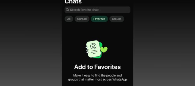 WhatsApp konečně usnadňuje psaní vašim 'oblíbeným' kontaktům