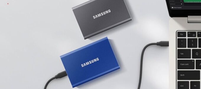 Samsung T7 SSD: Skoro 50% sleva na Amazonu!