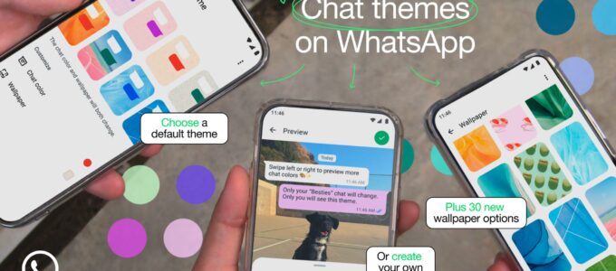 WhatsApp přináší chatové motivy pro osobní vzhled konverzací