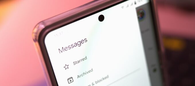 Google Messages usnadňuje zbavení se spamových zpráv